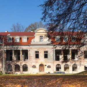Bobrek k. Oswiecimia, Zespol Parkowo - Palacowy. EU, PL, Malopolska.